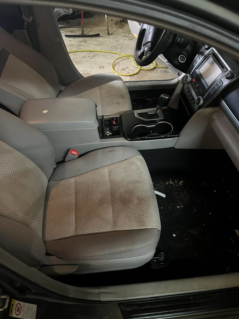 Interior detailing in Fargo
